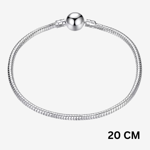 925 Sterling Silver Snake Bone Bracelet - for Pandora