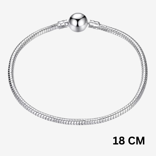 925 Sterling Silver Snake Bone Bracelet - for Pandora