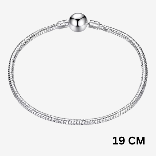 925 Sterling Silver Snake Bone Bracelet - for Pandora