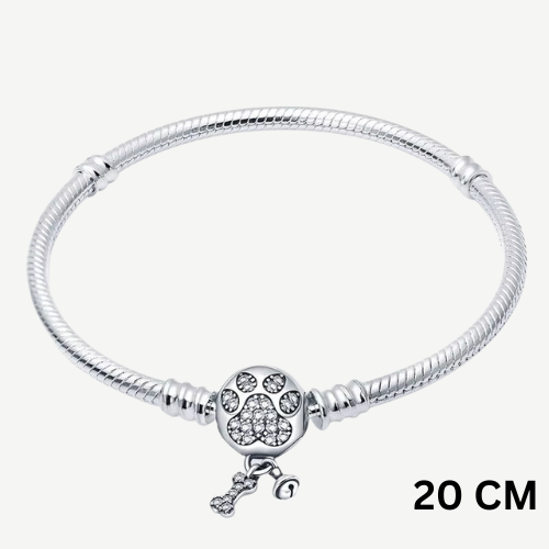 925 Sterling Silver Snake Bone Bracelet - for Pandora