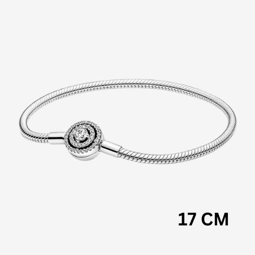 925 Sterling Silver Snake Bone Bracelet - for Pandora